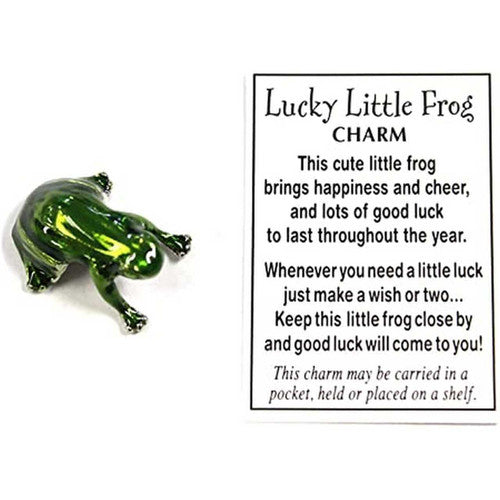 Lucky Little Frog Charms