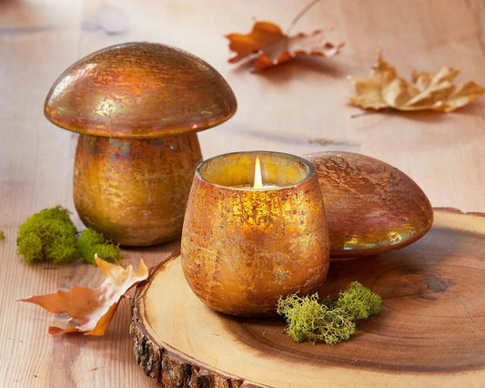 Filled Mushroom Candle
