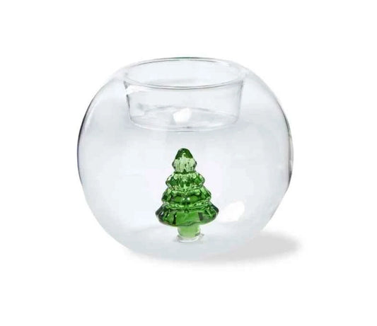 TREE GLOBE TEALIGHT HOLDER