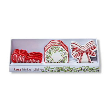 Winter Berries Trinket Dish - Assorted