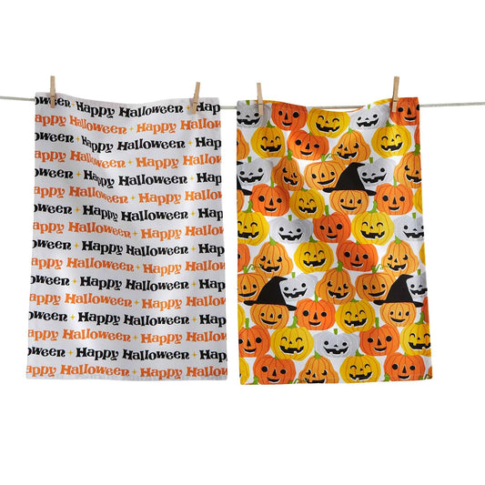Pumpkin Patch Dishtowel Set Of 2
