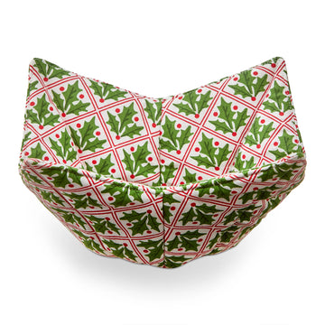 Christmas Holly Bowl Cozy