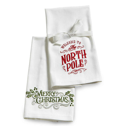 Christmastime Guest Towel Set Of 2