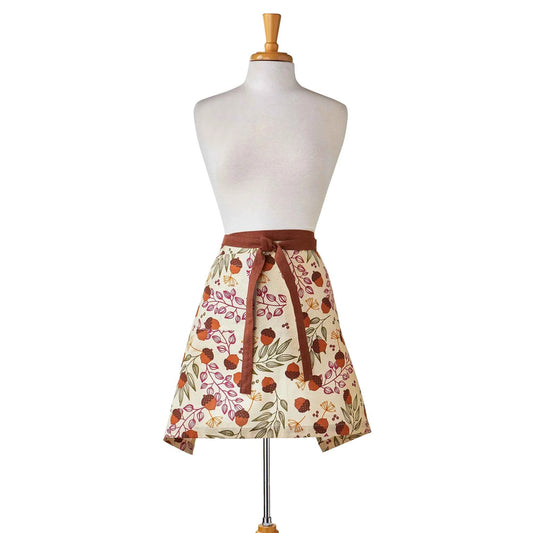 Acorn Harvest Half Apron