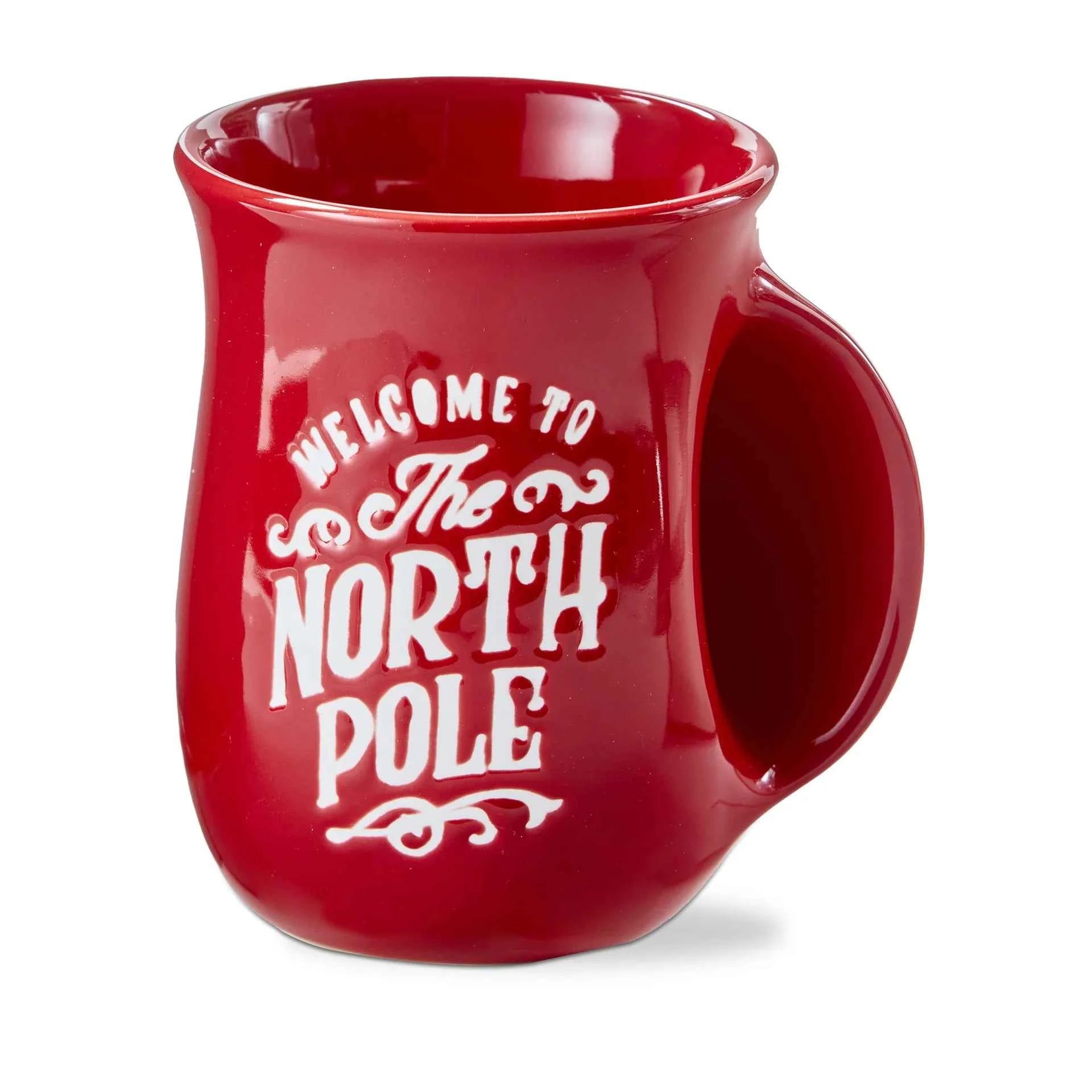 Welcome To The North Pole Handwarmer Mug