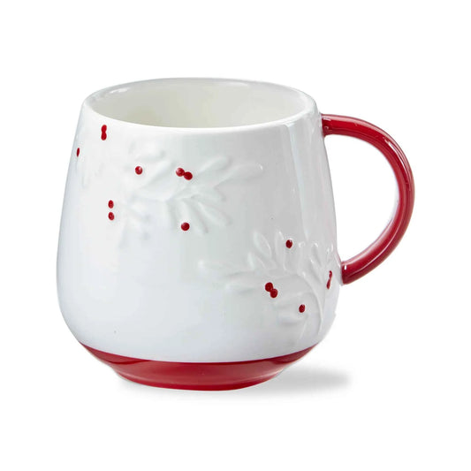 Winter Snow Botanical Mug