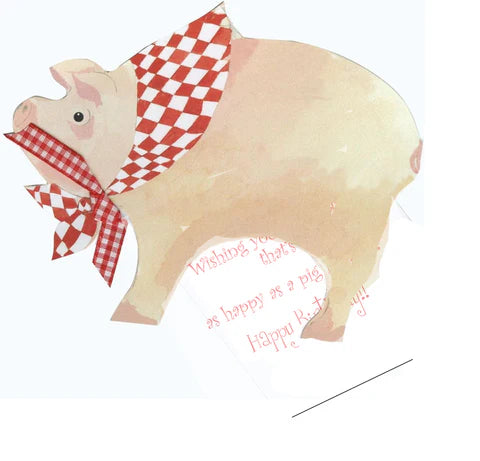 This Little Piggy Greeting Card
