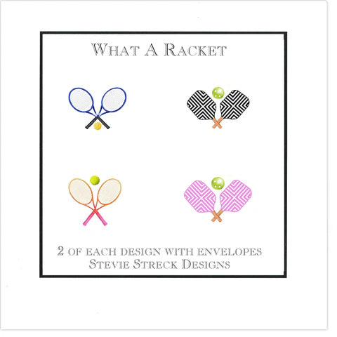 Gift Box Note Cards What a Racket