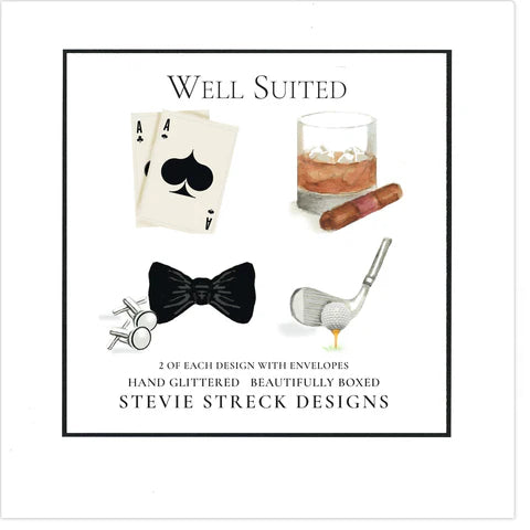 Well Suited Note Card