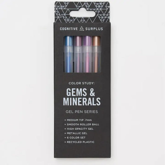 Gel Pens-Gems and Minerals