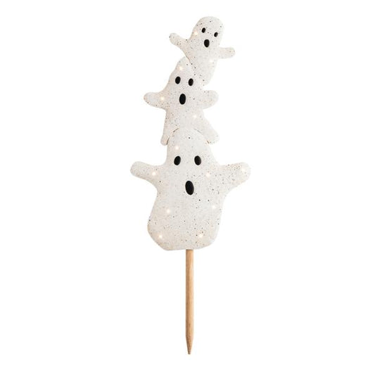 Ghosts Light Up Yard Stake