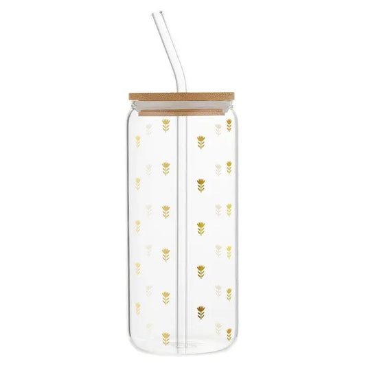 Cold Brew Glass Tumbler