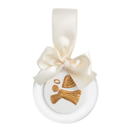 Gold Angel Intaglio Ornament