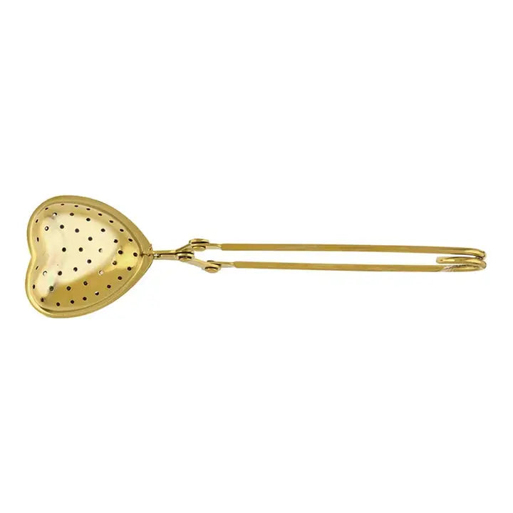 Gold Heart Loose Tea Infuser