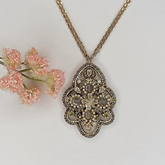 Handmade Double Chain Necklace