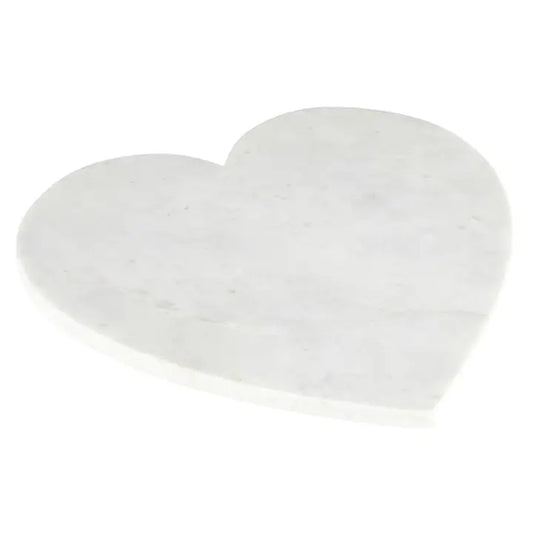 Marble Heart White Marble Board