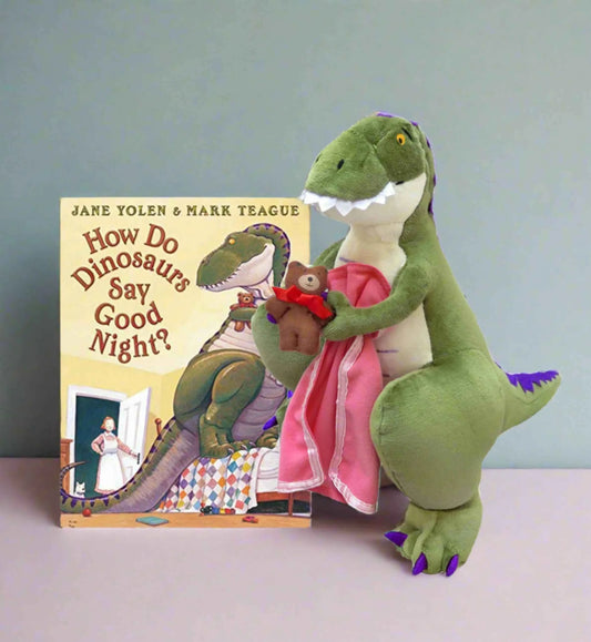 How Do Dinosaurs Say Good Night Board Book and Plush Toy  SOLD SEPARATELY