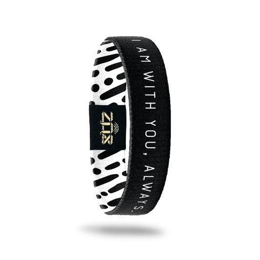 I Am With You, Always Bible Verse Bracelet