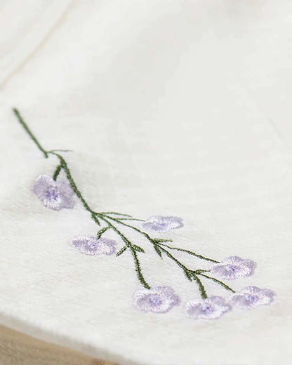 Baby Girls "Lilacs Are The Sweetest Bloom" Cotton / Rayon Blanket