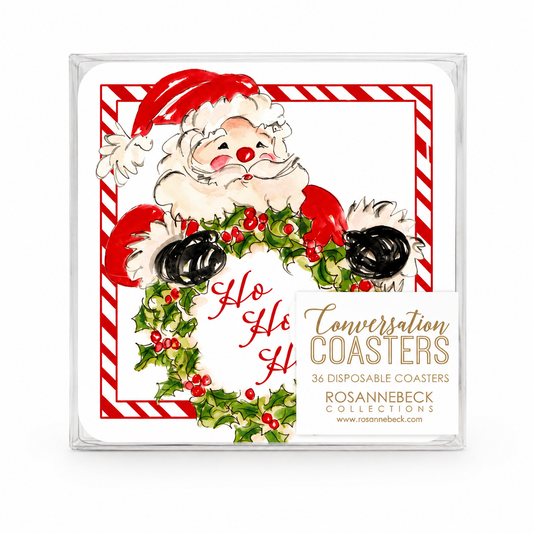 Santa Conversation Coaster