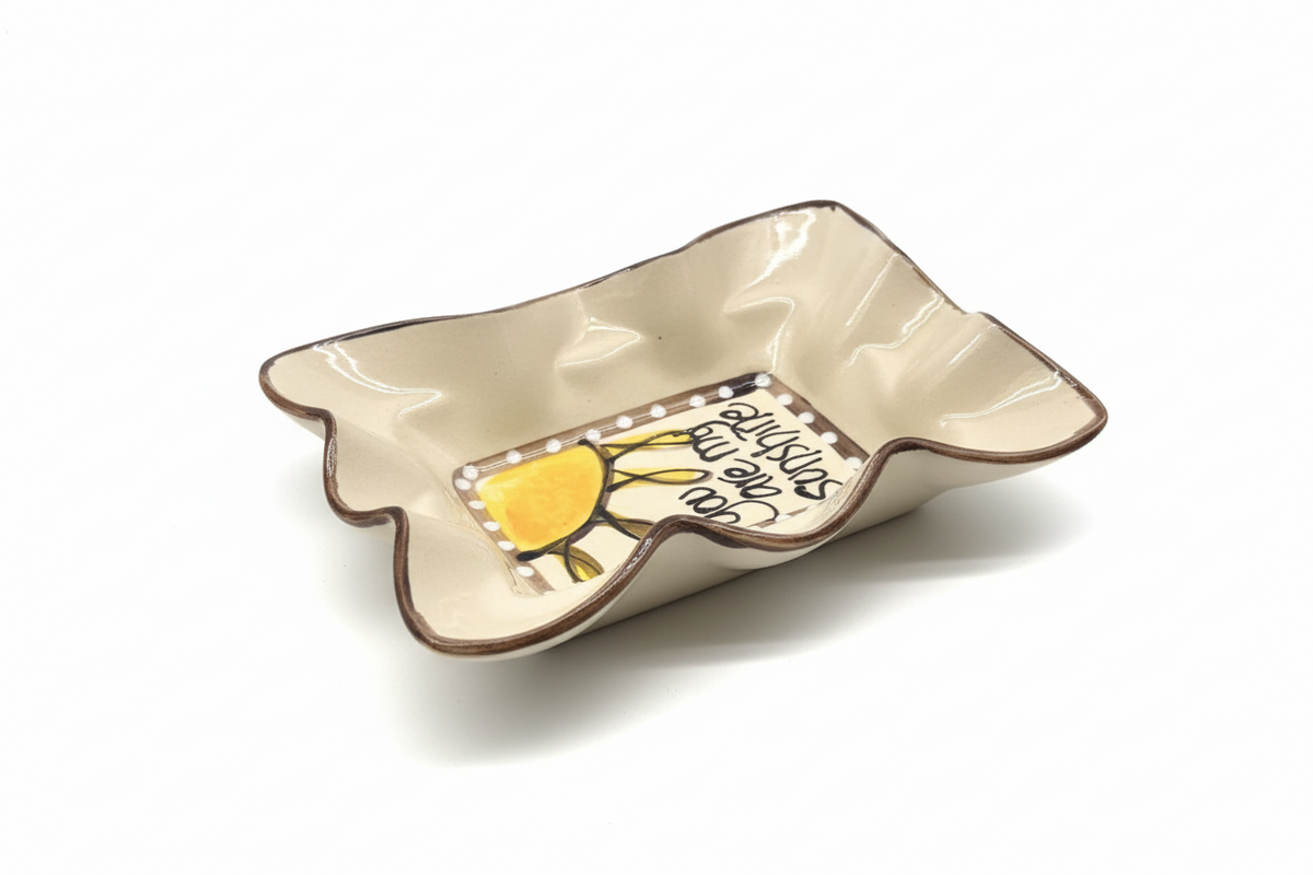 Small Rectangle Plate (you are my sunshine)