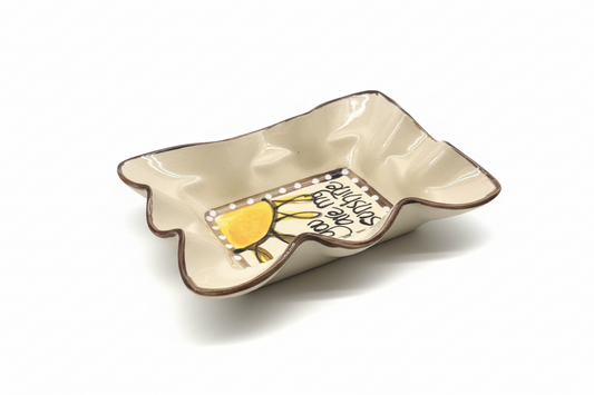 Small Rectangle Plate (you are my sunshine)