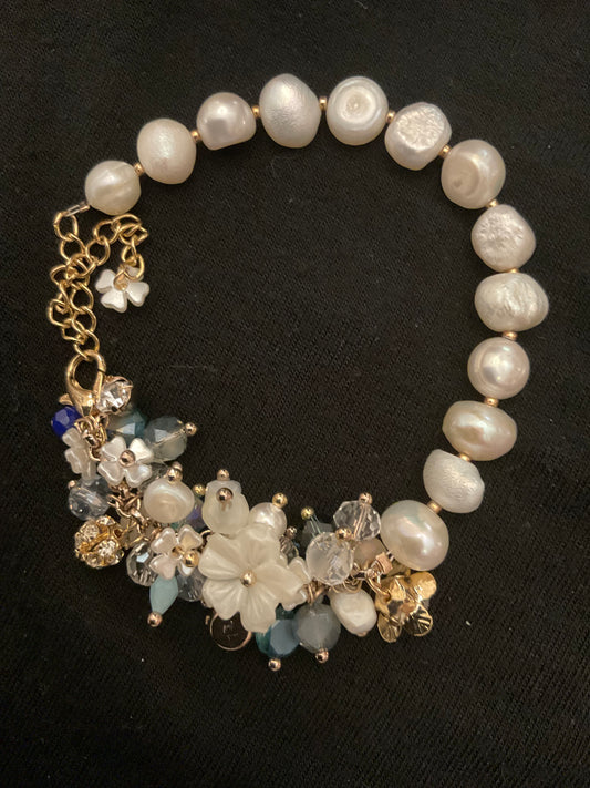 Handmade Mother of Pearl with Crystals