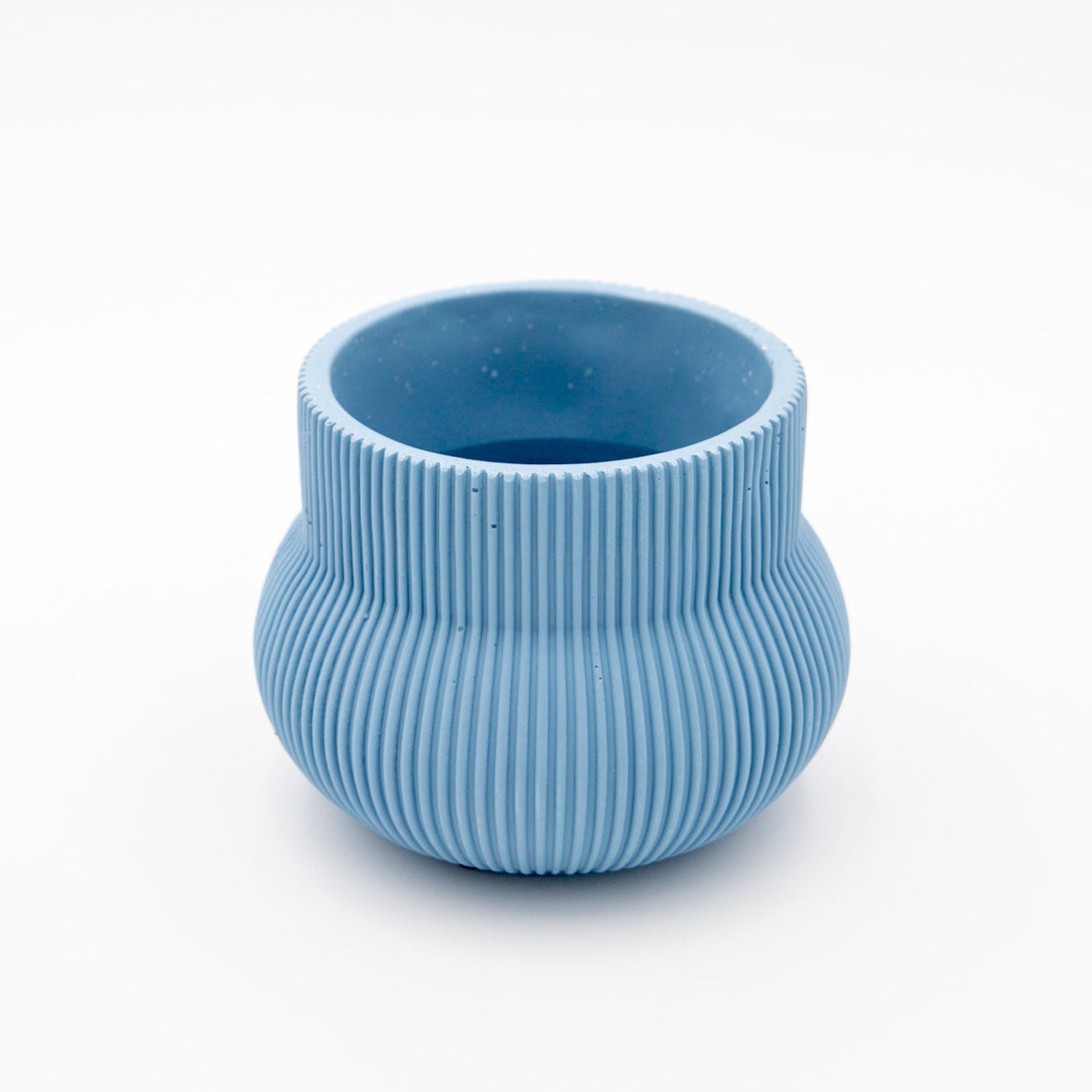 Planter Cement Blue 6.5x5