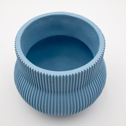 Planter Cement Blue 6.5x5