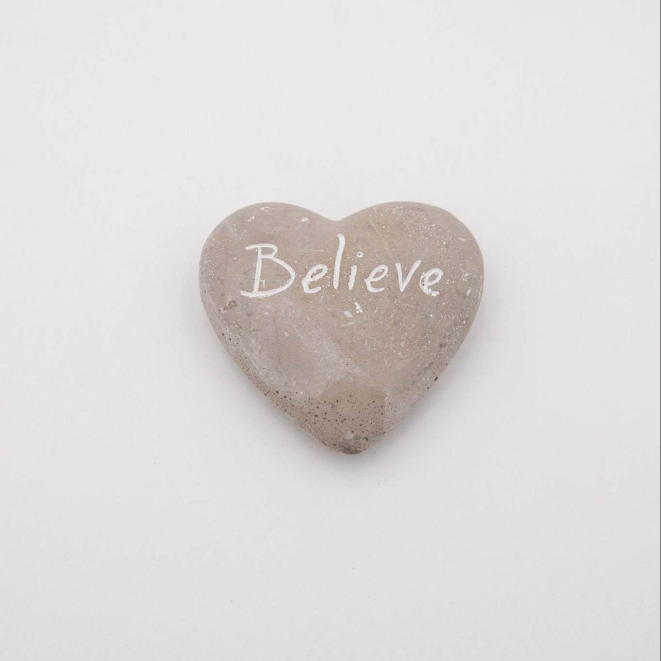 Hearts Cement Grey - Hope, Dream and Believe