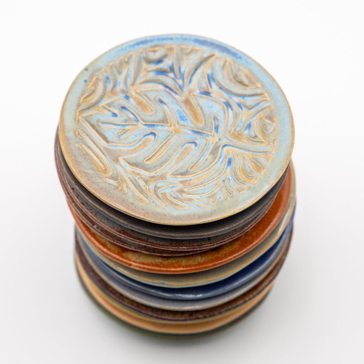 Clay Trinket Dish-Assorted Colors and Designs