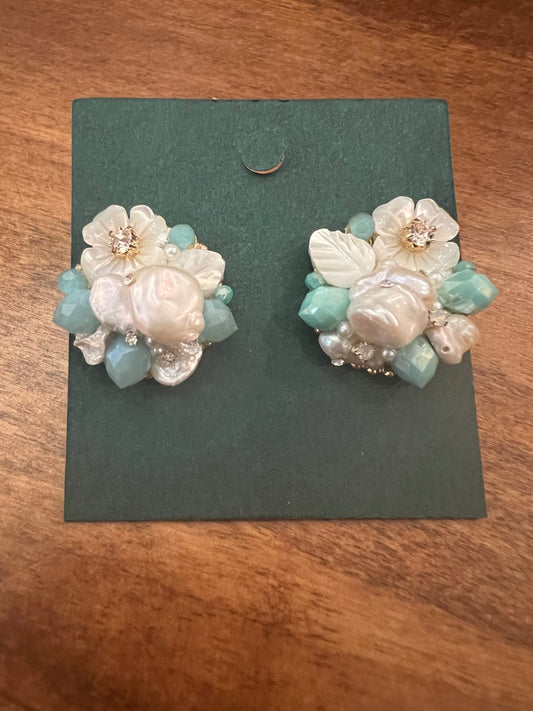 Handmade Mother-of-Pearl Earrings