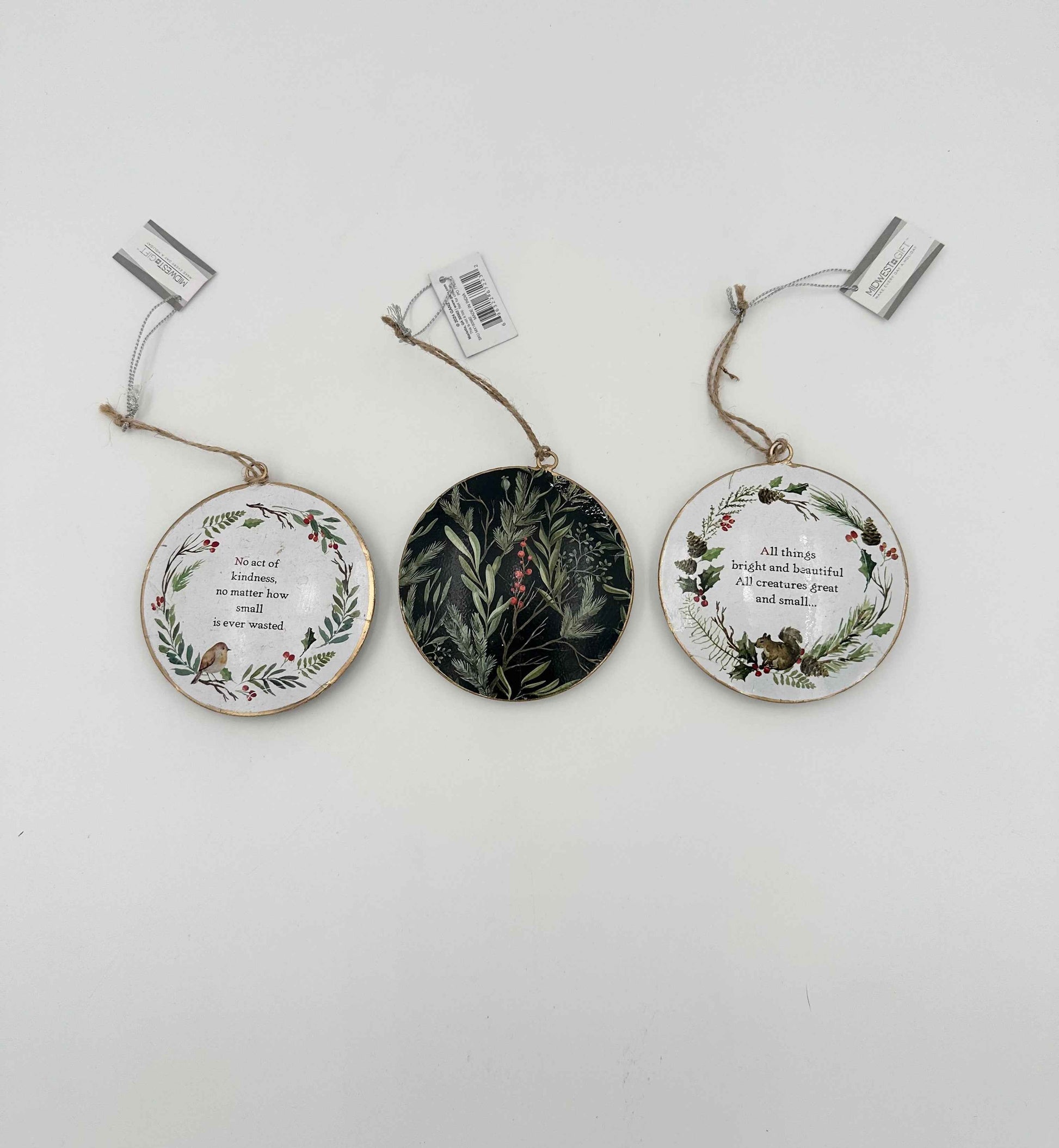 Metal Sentimental Christmas Ornament
