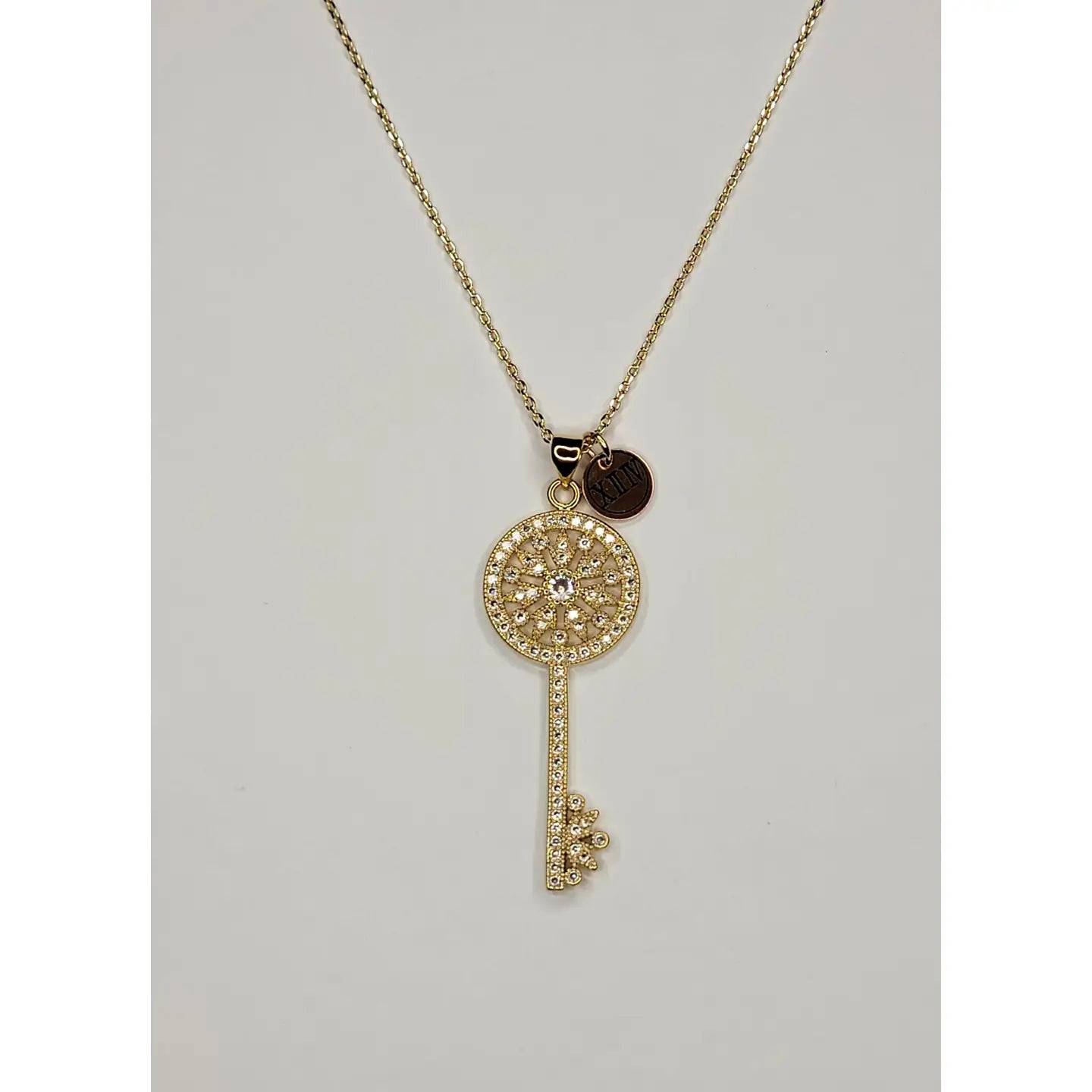 Crystal Key Necklace