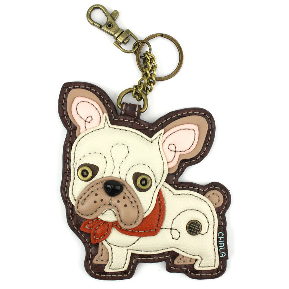 Key Fob-Coin Purse-French Bulldog