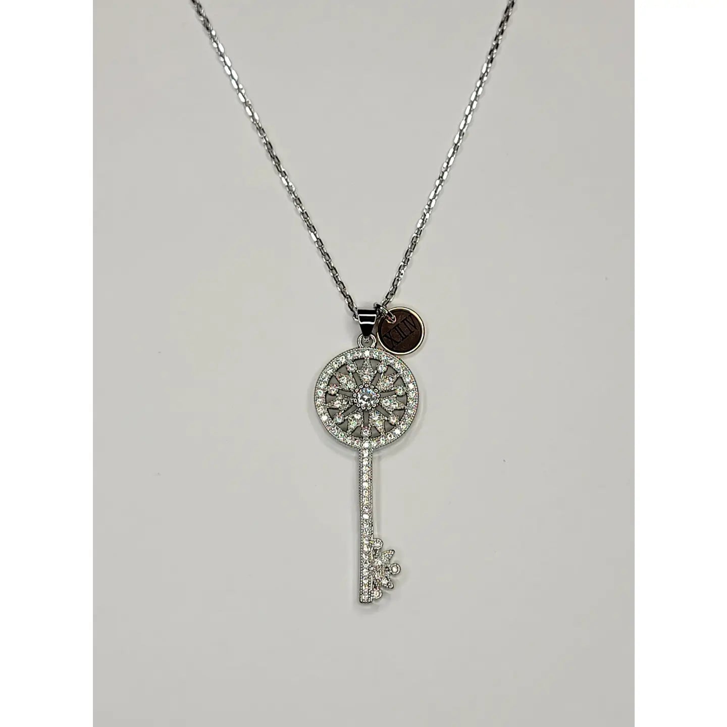 Crystal Key Necklace