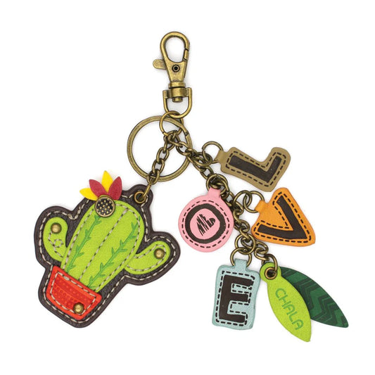 Keychain-Cactus + Love