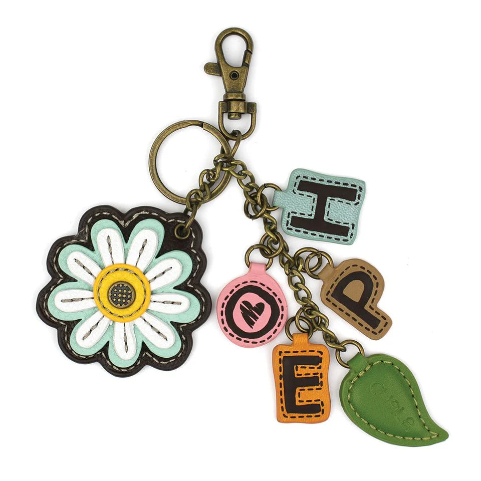 Keychain-Daisy + Hope