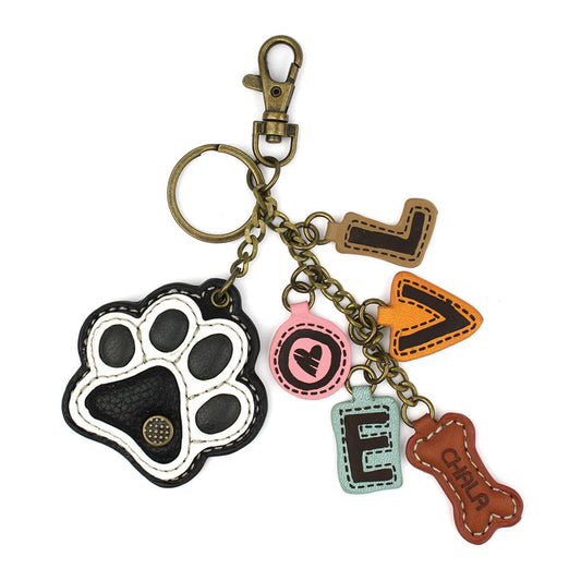 Keychain-Paw + Love