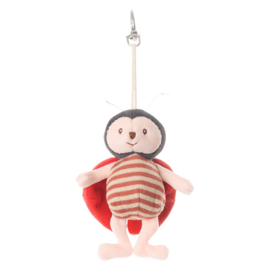 Bukowski Plush- Ladybug Bag Charm