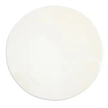 Pedestal de cerámica blanca brillante