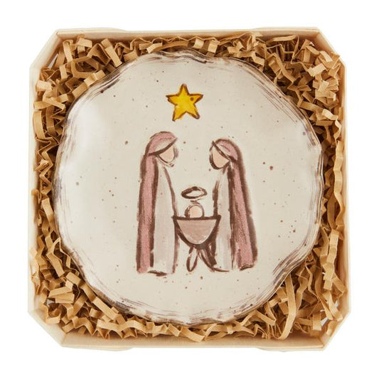 Mary Stoneware Trinket Dish