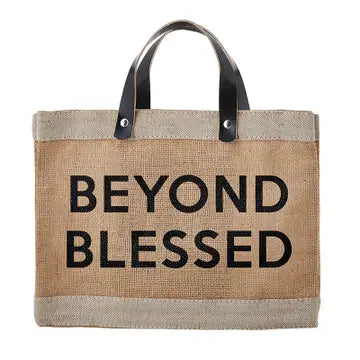 Mini Market Tote Bag-Beyond Blessed
