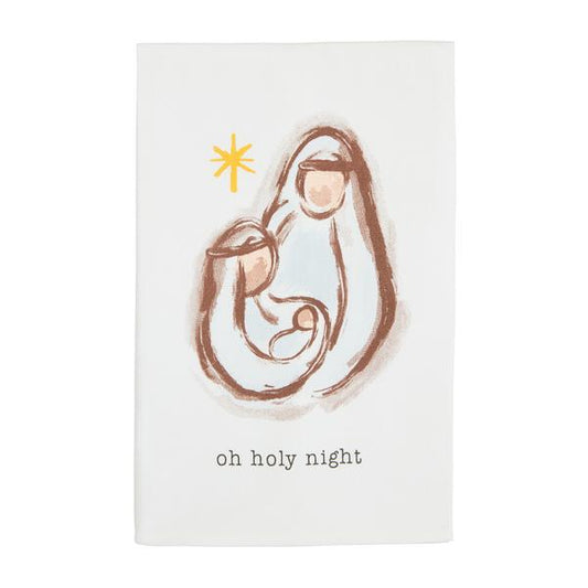 Oh Holy Night Tea Towel