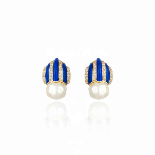 Graz Earrings Blue