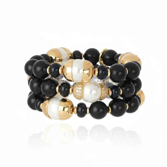 Portinari Trio Bracelet Black