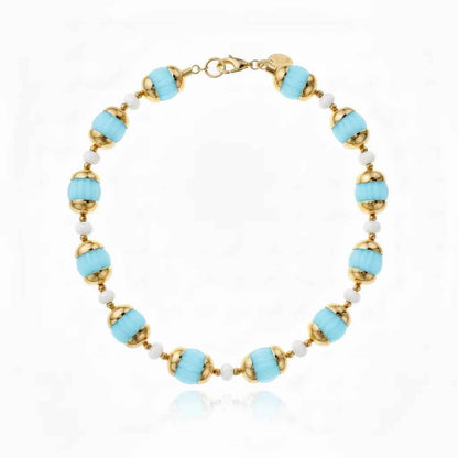 Zina Necklace Turquoise