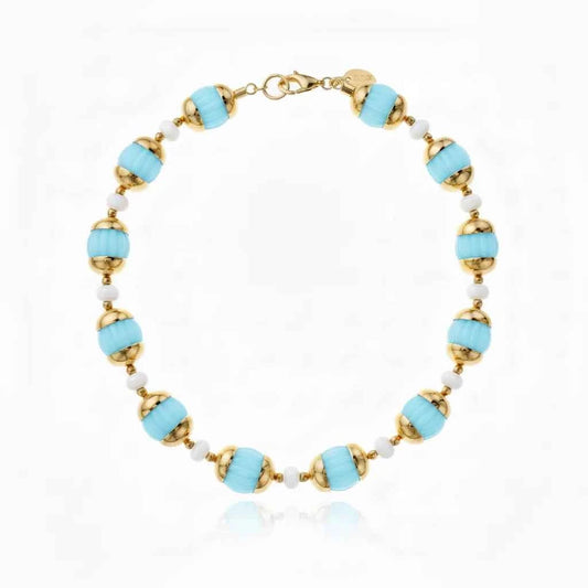 Zina Necklace Turquoise