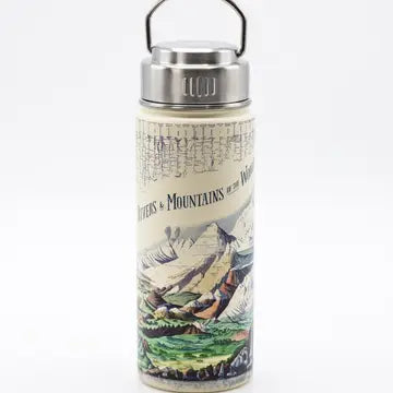Vacuum Insulated Thermo Flask 18oz-Rivers and Mountains