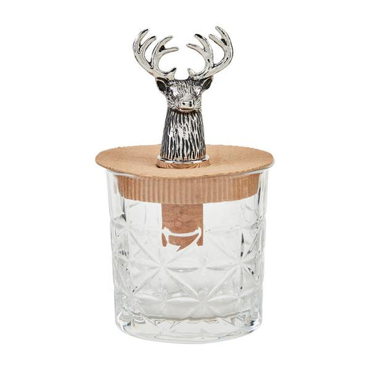 Deer DOF Glass and Bottle Stopper Set